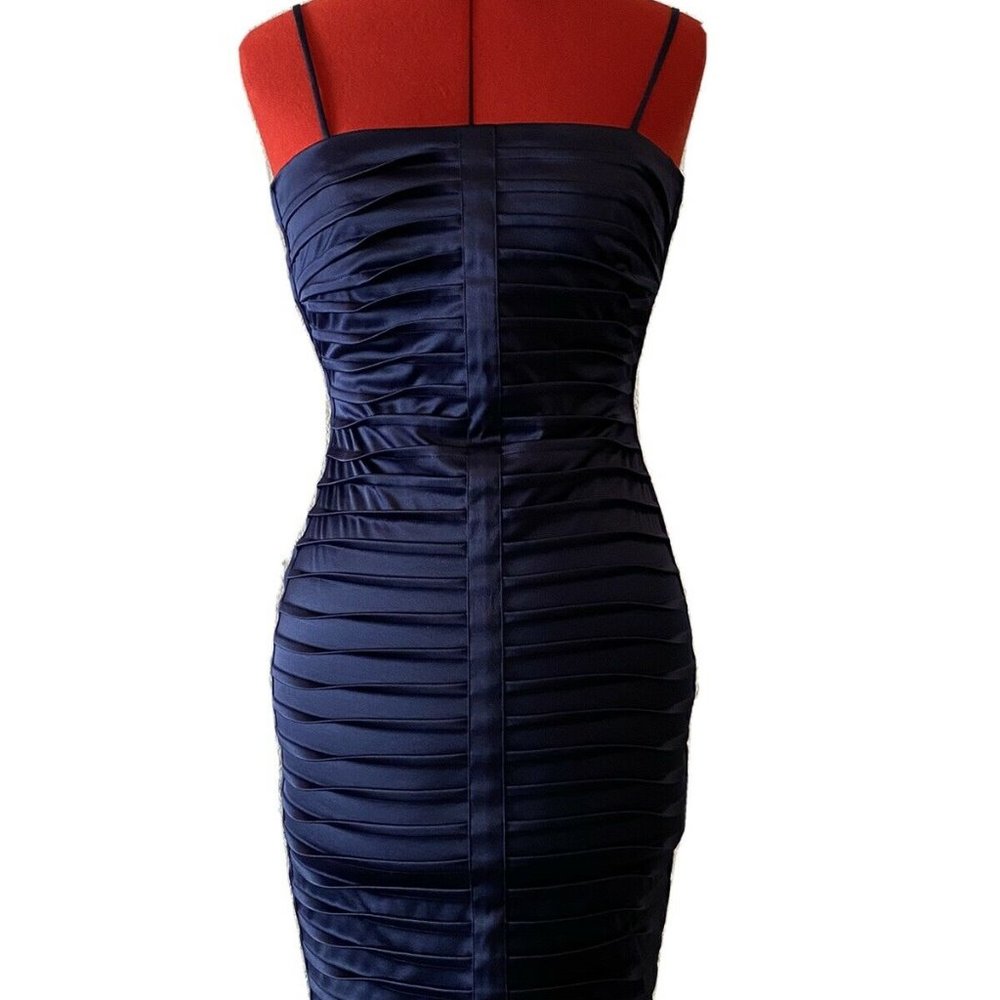 Calvin Klein Tight Pleated Scuba Dress Size 2